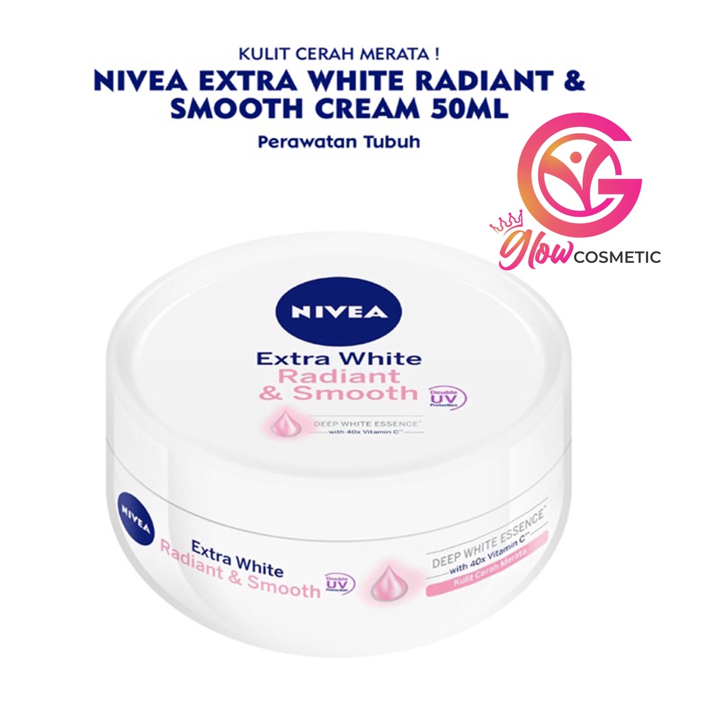 NIVEA EXTRA WHITE RADIANT &amp; SMOOTH CREAM