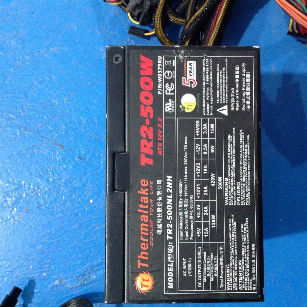 PSU THERMALTAKE TR2-500W NON