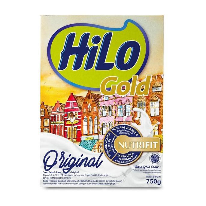 

[[BISA COD]] Susu HiLo Gold Plain (Original) 750gr Susu Tinggi Kalsium KOMPLIT Kode 693
