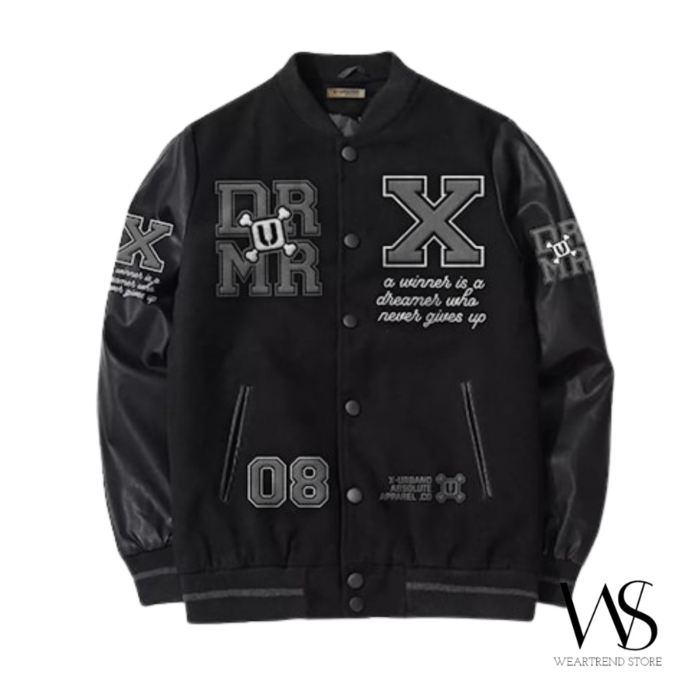 Jaket Pria Wanita Varsity Original Terbaru Jacket Sukajan Kekinian Jaket Baseball Unisex Keren Jeket