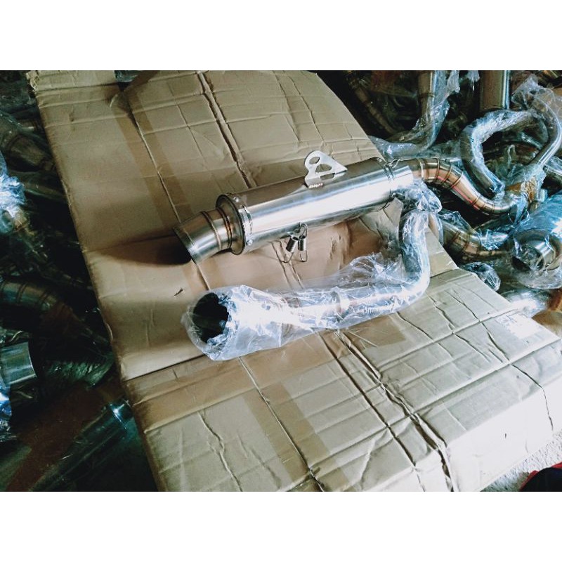 KNALPOT LEHER SAMPING KNALPOT BEST3 POLOS KNALPOT POLOS BEST3 AEROX NMAX BEAT VARIO SCOOPY MIO DLL