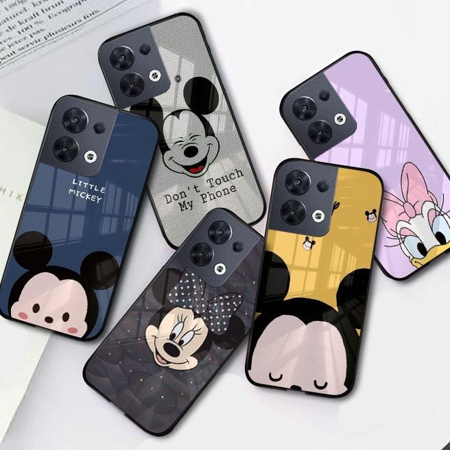 Harga Spesial.. (Q03) Softcase Oppo Reno 8 4G 5G 8 PRO+  - Softcase kaca Oppo Reno 8 4G 5G 8 PRO+ - 