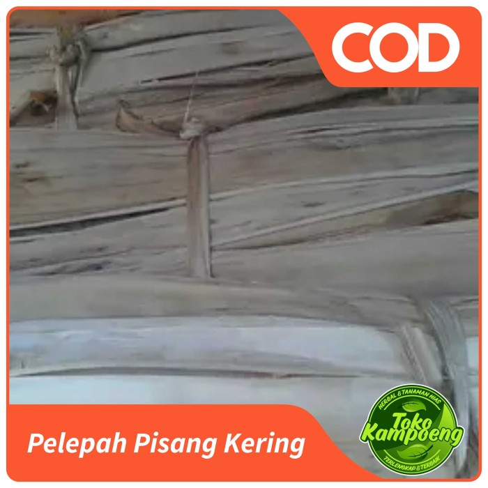 

pelepah pisang kering Bahan Untuk Kerajinan - Kampoeng Herbal