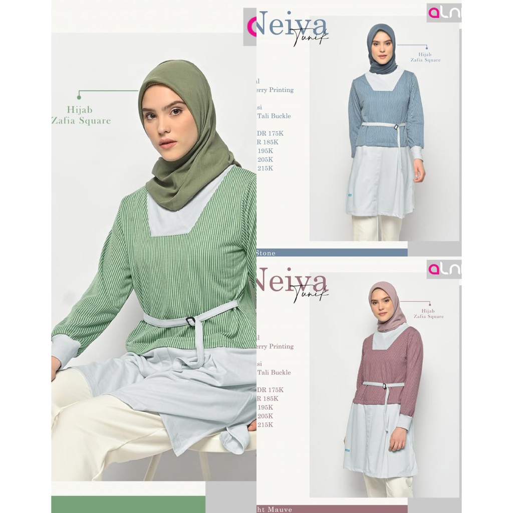 BISA COD - Alnita Tunik Neiva Tunik Alnita Neiva Fashion Muslim