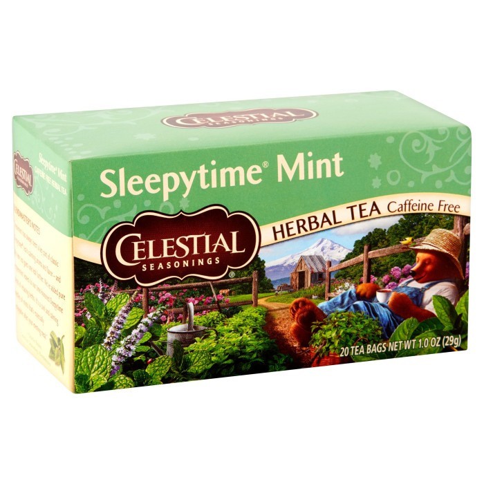 

Celestial Seasonings,Herbal Tea,Sleepytime Mint,Caffeine Free,20 Tea