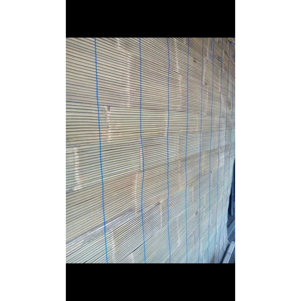 tirai bambu 2.5x2m   3 lembar Bagus