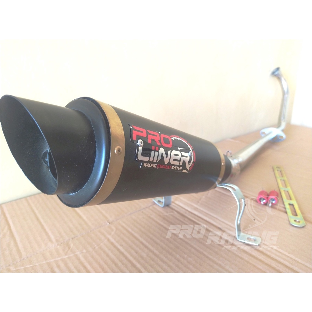 Knalpot Proliner Jupiter MX Old Jupiter MX New 135 Fullset