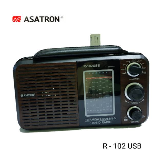 RADIO ASATRON R 102 USB 8 BAND