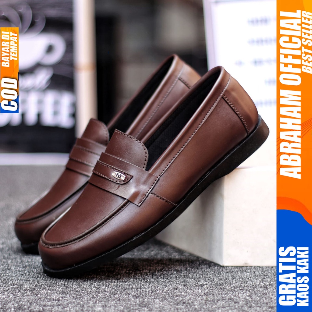 Abraham Dts - Sepatu Formal Pria Casual Pantofel