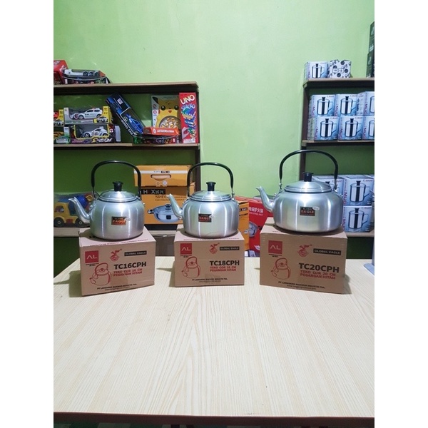 Jual Teko Ceret Alumunium Global Eagle 1 3 Liter Ceret Air Panas Indonesiashopee Indonesia 6301