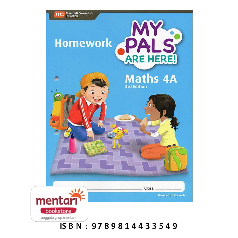 My Pals are Here Maths Homework (3rd Edition) | Buku Matematika SD-Homework 4A