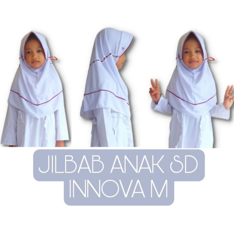 JILBAB KERUDUNG BERGO ANAK SD INNOVA [M]