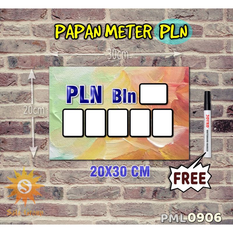 

Safa Papan Meter Listrik PLN PAM motif Unik - Lukis 06