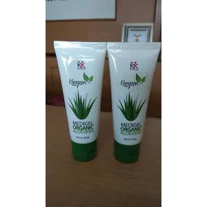 Gel Lidah Buaya Kangzen Medigel Natural Aloe Vera, Organik Jerawat Muka Gagal Luka Bakar KK Indonesi