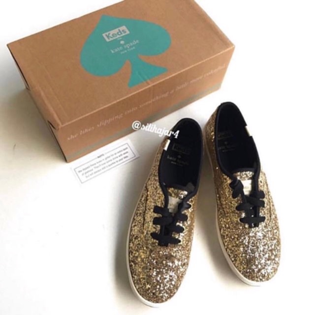Keds kate spade champion glitter