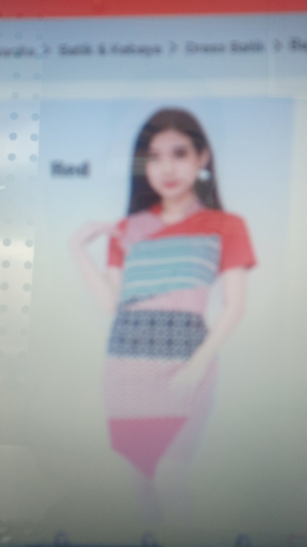 Baju Batik Wanita - Dress Batik Wanita 317 -231