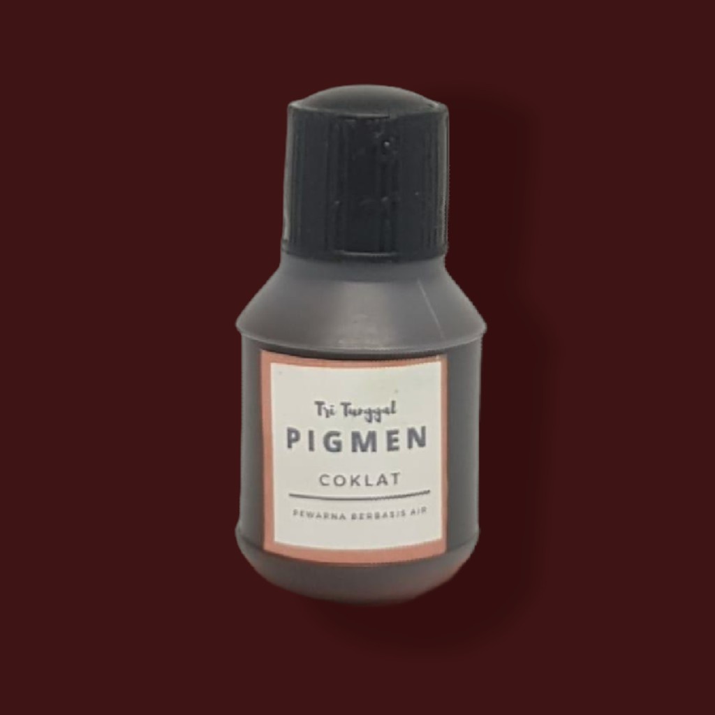 

PIGMEN 12gr BROWN Coklat Mini Kecil Pewarna Sablon Pigment Color Slime Clay DIY Waterbased Tie Dye Cat Warna Warni Air Cair Cairan Liquid Paint Painting Kerajinan Prakarya Art Seni Kesenian Perlengkapan Drawing Mewarna Cokelat Lukis Shopping Arena Malang