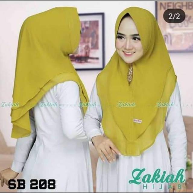 Zakiah mini oval ber plat di ped