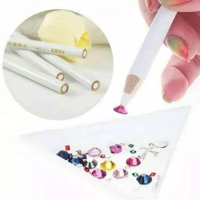 Pencil picker gems / pensil gems rhinestone