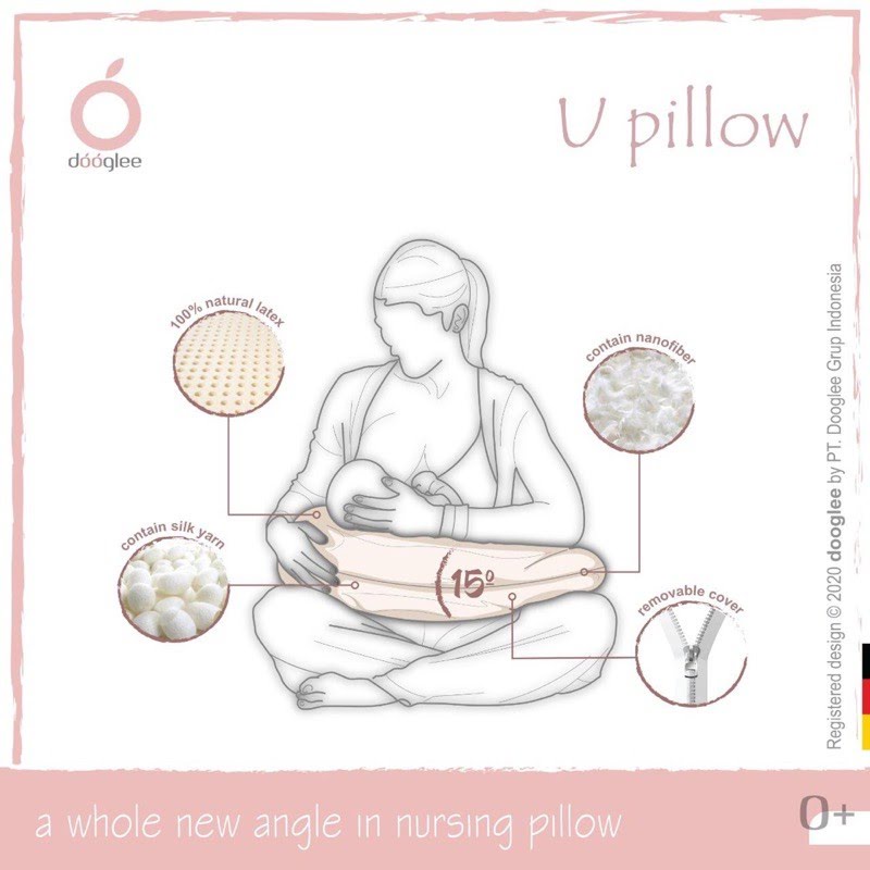 Dooglee U Pillow / Bantal Menyusui
