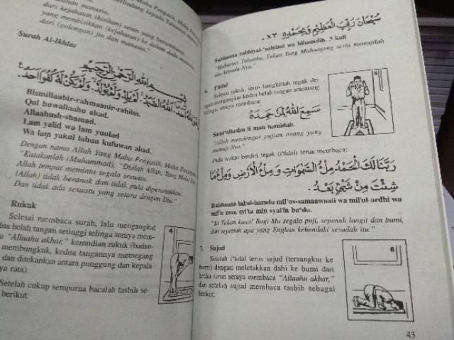 Risalah Tuntunan Shalat lengkap BESAR A5 Panduan Praktek sholat Penerbit Toha Putra solat