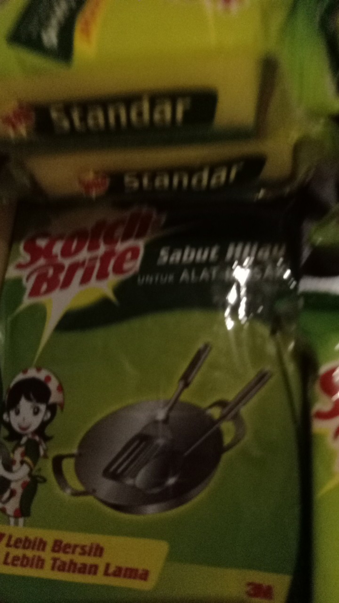3m Scotch Brite Sabut Cuci Piring Sabut Hijau Id 10