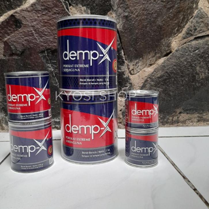 

Update - Lem Perekat Extreme Serbaguna Demp-X DEMPX 500 gram. Bisa Semua Media Kering dan Basah Dalam Air 爱