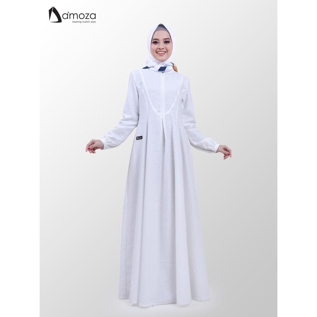 GAMIS DAILY Fatima Broken White by Damoza