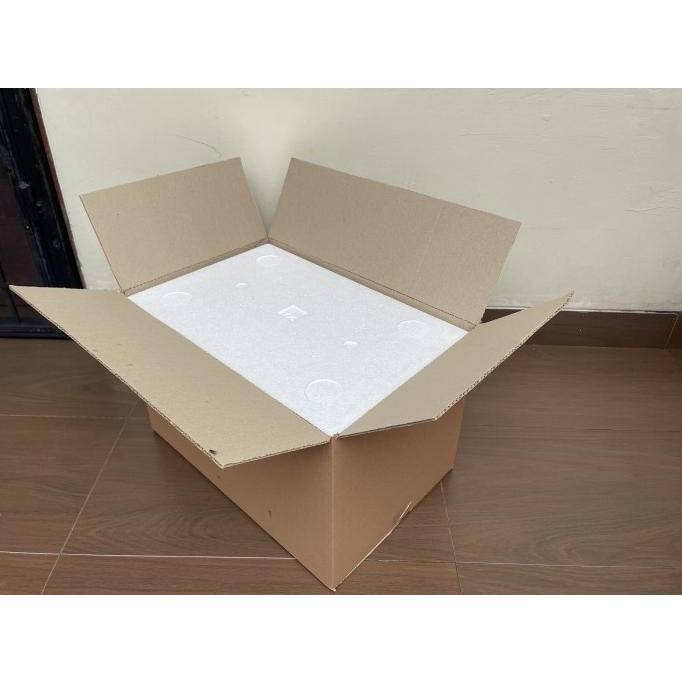 

Box Styrofoam Benur + Kardus Karton