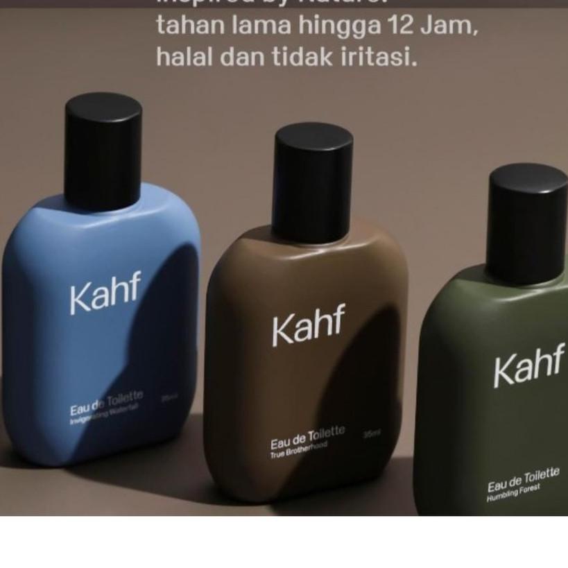 ➳ Kahf Parfum Pria Revered Oud Eau de Toilette 35 ml ( HITAM ) ➻