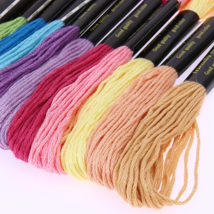 Embroidery Thread - Set Benang Sulam 50 Warna