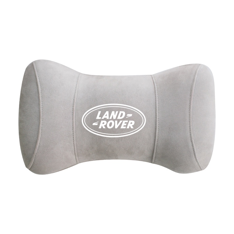 G-club Bantal Leher Bahan Kulit Rusa Memory Foam Untuk Headrest Mobil Land Rover