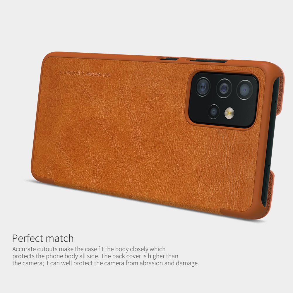 Flip Cover SAMSUNG Galaxy A52 5G Nillkin Qin Leather Case Ori