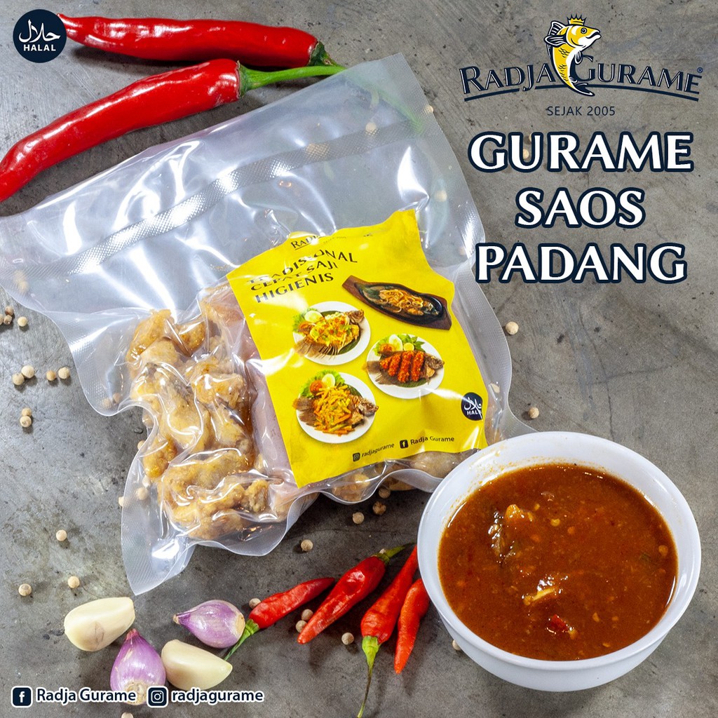 Gurame Fillet Saus Padang : Untuk yang kurang berselera ...