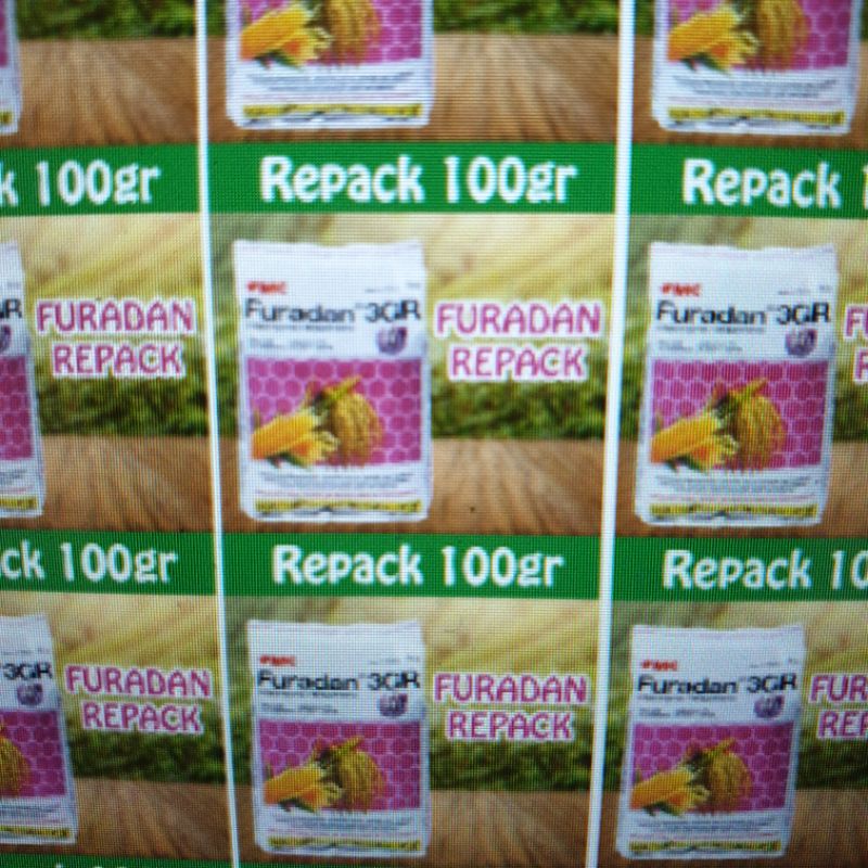 FURADAN REPACK 100 - 180gr insektisida obat pengendali hama tanaman