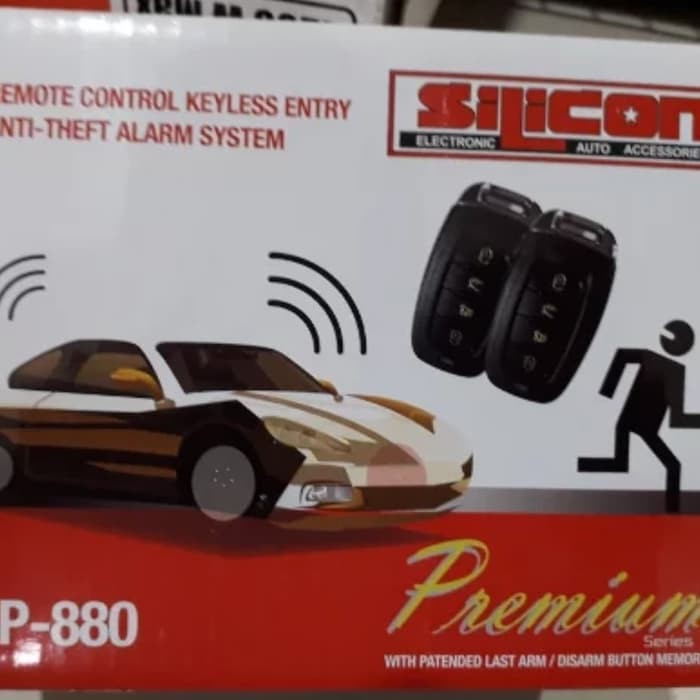 Alarm Mobil Silicon SP 880 Alarm Silicon Murah SP-880