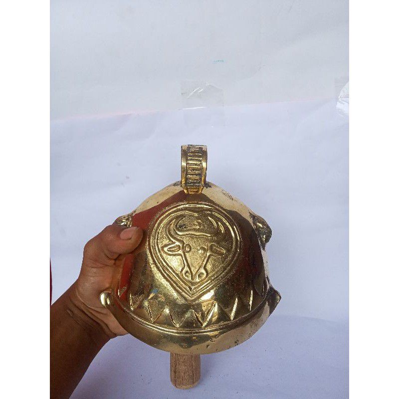 Bel lonceng klontong sapi kuningan / brass jumbo genta