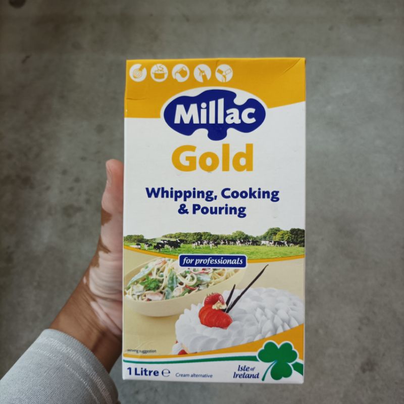 

Millac gold whipping cream cooking milac 1L