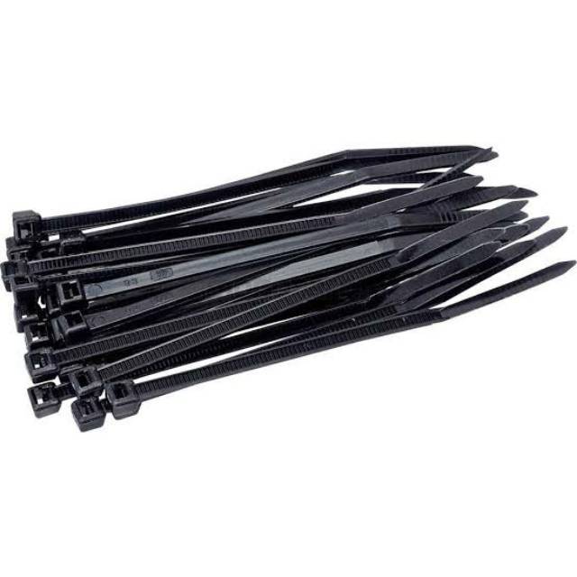 CABLE TIES TALI TIS KREK SIGMA HITAM UKURAN 100, 150, 200, 250, 300 MM