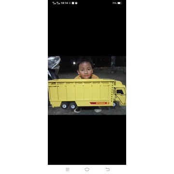 truk oleng besar/truk oleng tronton/truk oleng kayu/truk oleng jumbo/miniatur truk oleng tronton