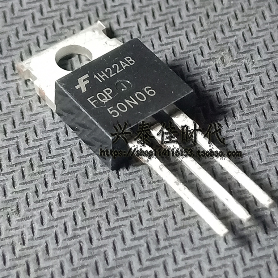 5Pcs Ic 50n06 Fqp50N06 50a/60v To-220