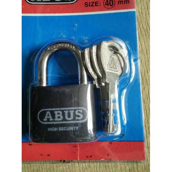 ۞ GEMBOK ABUS LEHER PENDEK 40MM / GEMBOK RUMAH / GEMBOK PAGAR ❁