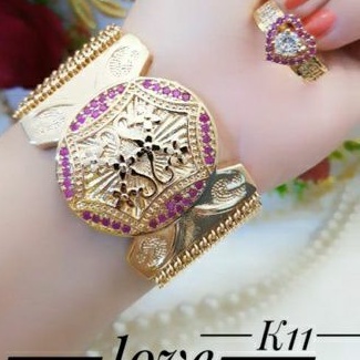 Xuping Set Gelang Dan Cincin Wanita R6578