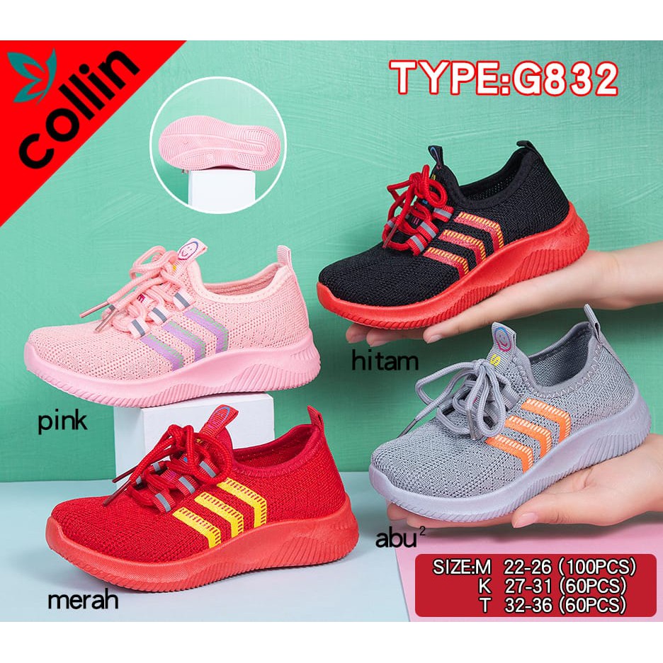 Collin G832 Sepatu Anak Balita Rajut