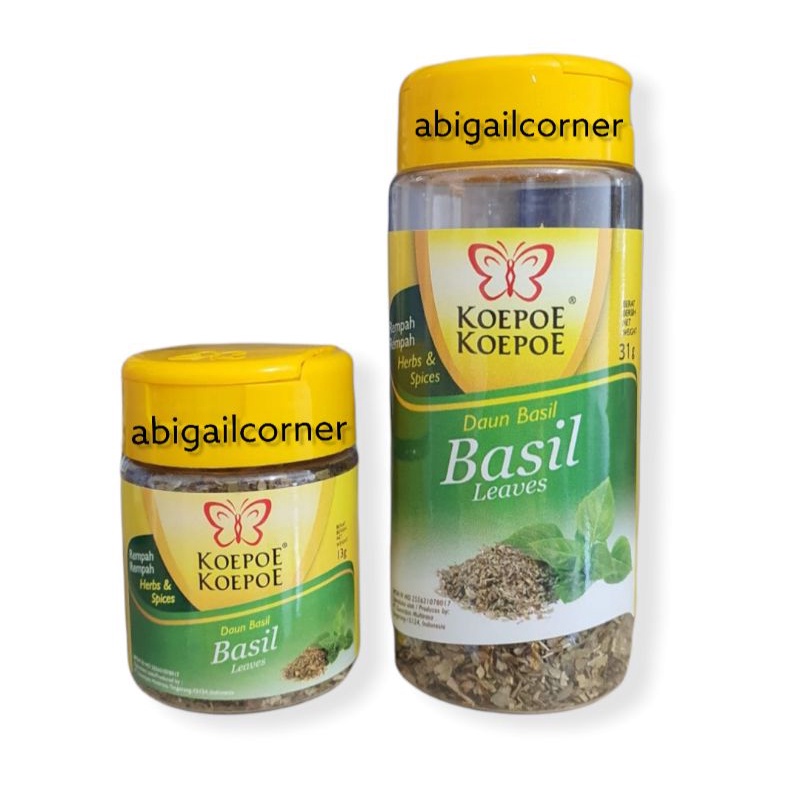 

Abigaicorner - Koepoe Koepoe | Basil / Dried Basil Leaves / Daun Basil kering