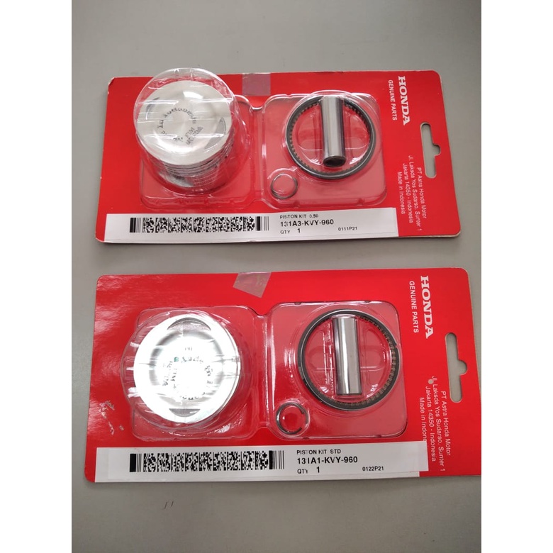 PISTON KIT BEAT KARBU SEHER KIT BEAT KARBU PISTON BEAT KARBU RING PISTON BEAT KARBU 131A1KVY960 131A