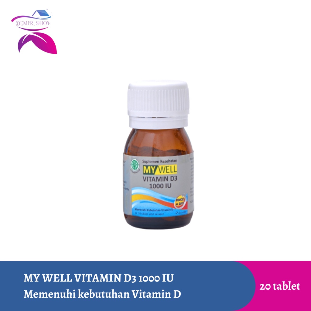 My Well Vitamin D3 1000IU