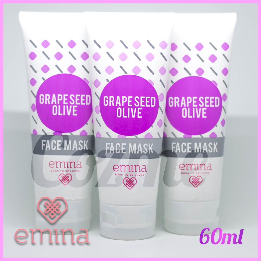 EMINA Grape Seed Olive Face Mask 60ml