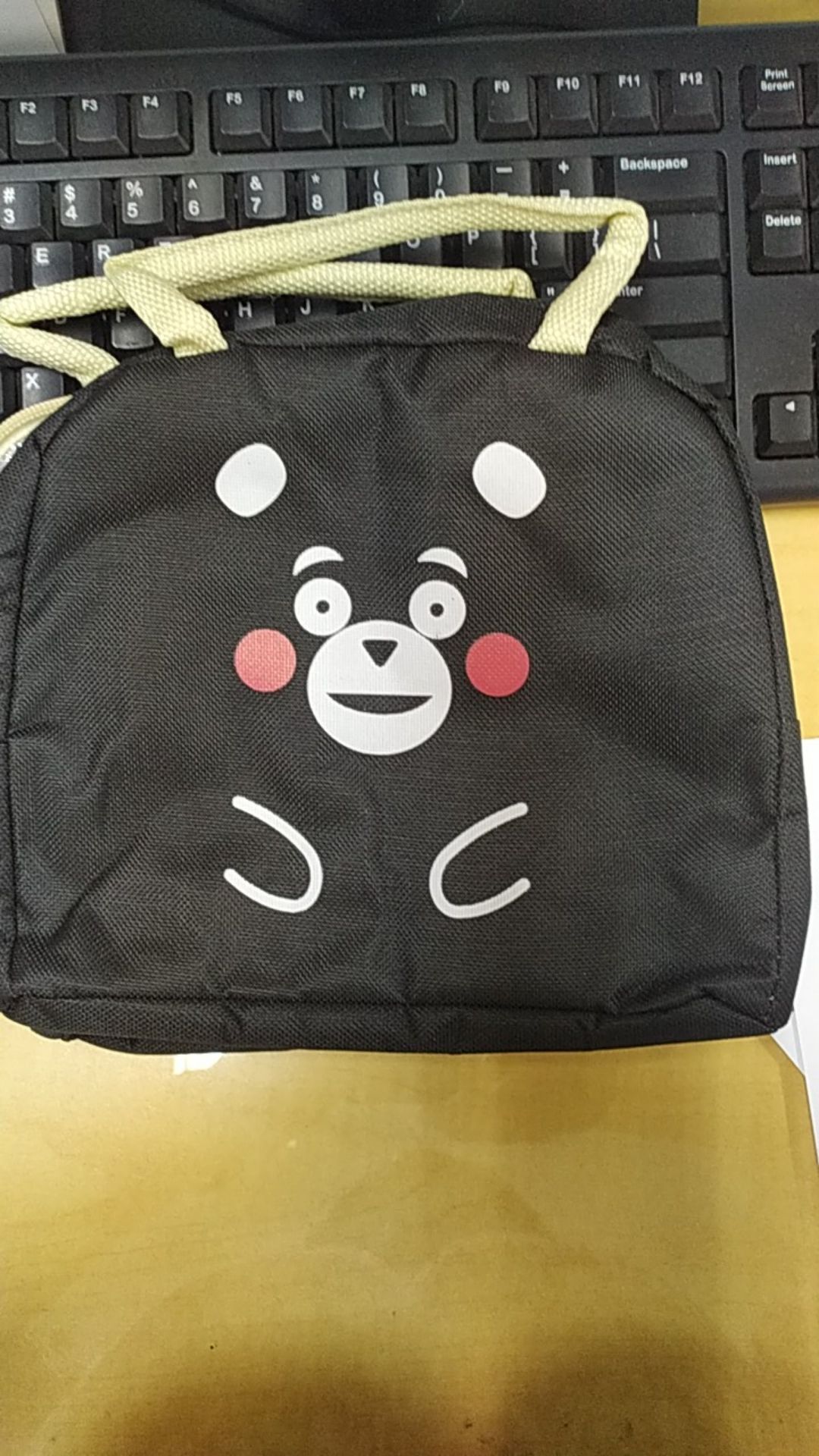 Hhm297 - Tas Makan Portable Tahan Air Motif Kartun