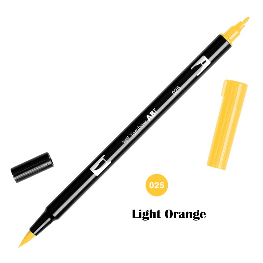 

ABT Tombow Dual Brush Pen - 025 Light Orange